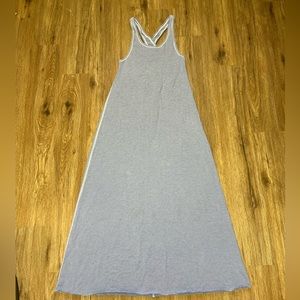 Lululemon Casual Cotton Maxi Dress - Size Small - Blue White